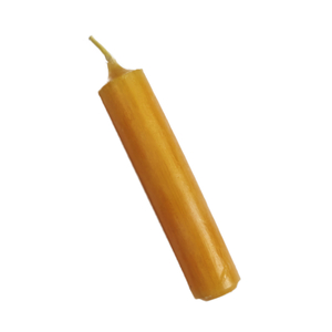 Pyramidenkerze 7cm hoch, 14mm Ø, honig